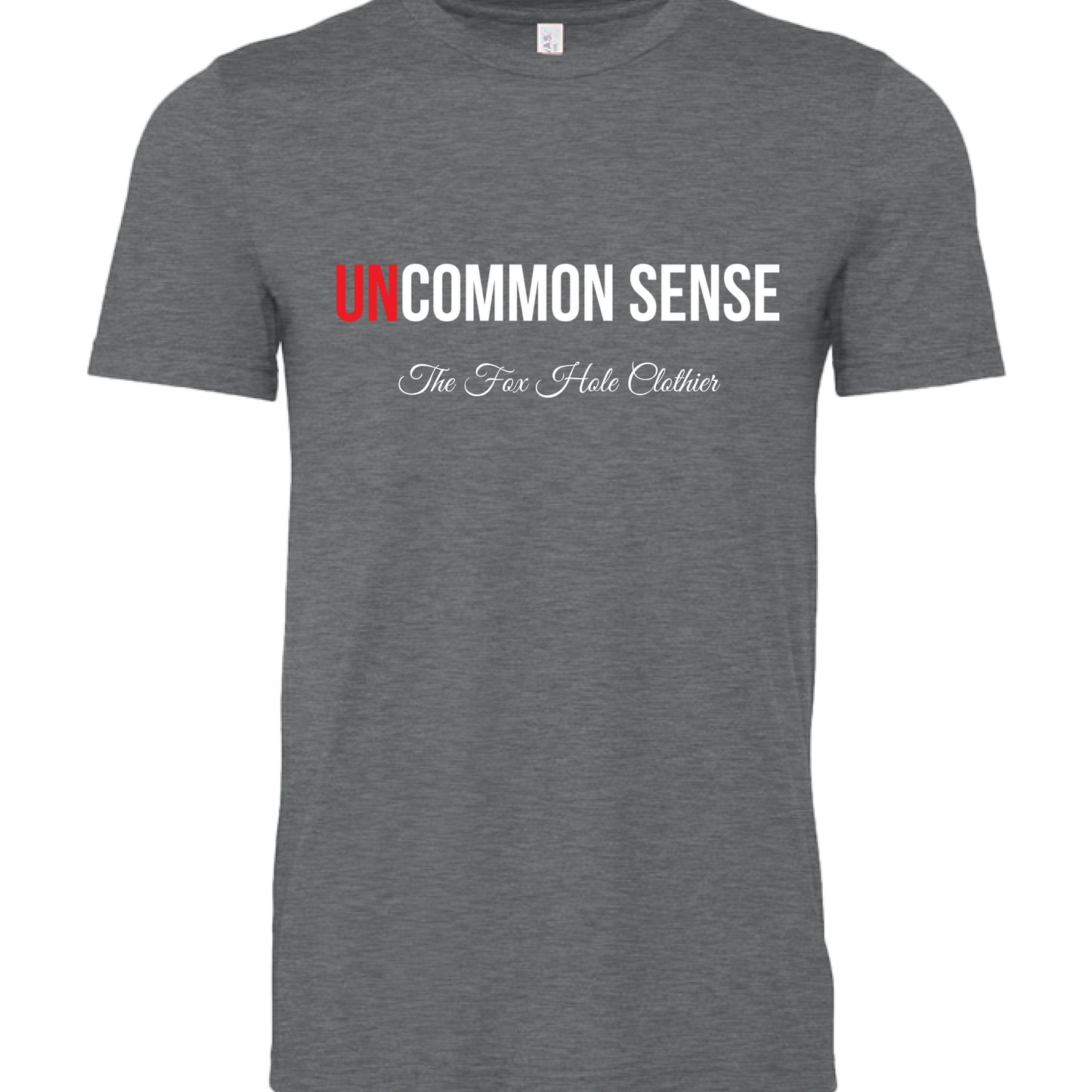 DRK GREY HEATHER - FRONT